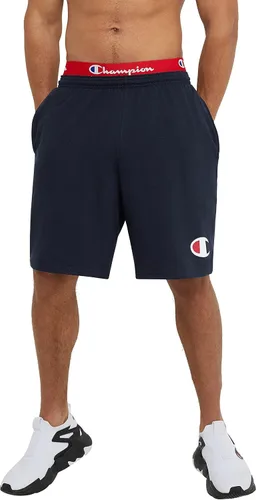 Vista 13 de Champion Pantalones cortos de descanso para hombre de 9 pulgadas, ajuste estándar, ligeros, disponibles en tallas regulares y grandes y altas