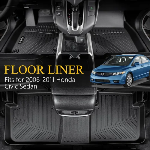 Vista 264 de Tapetes de piso para todo clima y forro de carga con respaldo para Chevrolet Suburban de 7 asientos 2021-2025 / GMC Yukon XL de 7 asientos