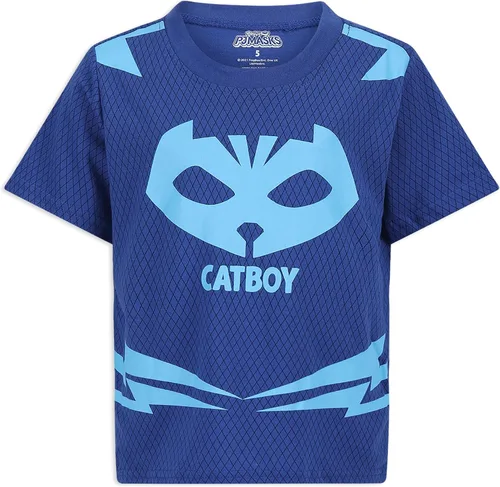 Vista 2 de PJ Masks Catboy o Gekko - Conjunto de camiseta y pantalones para niños pequeños