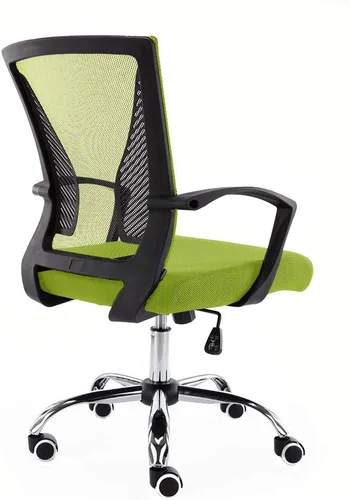 Vista 5 de Modern Home ZUNA-BKLIME - Silla de oficina, negro/lima Negro/Lime
