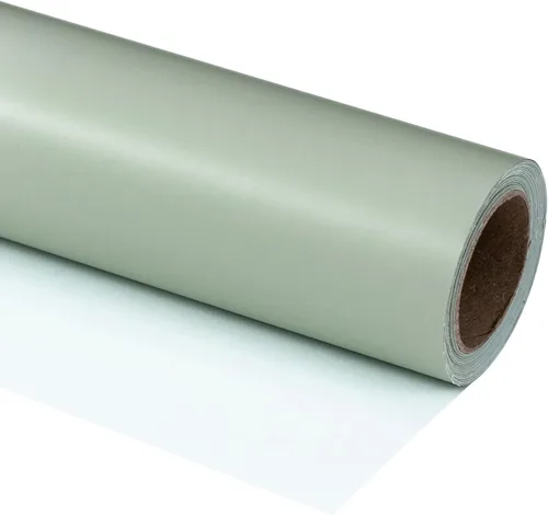 Vista 25 de RUSPEPA Papel de regalo negro de color sólido, mini rollo, para bodas, cumpleaños, fiestas, felicitaciones y vacaciones, 17 pulgadas x 32.8 pies