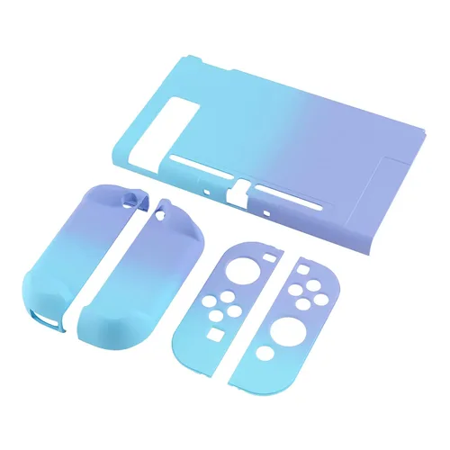 Vista 9 de eXtremeRate PlayVital Cover for Nintendo Switch, Protective Case Protector for Switch - Shock-Absorbent Anti-Scratch Dockable Durable Hard Shell