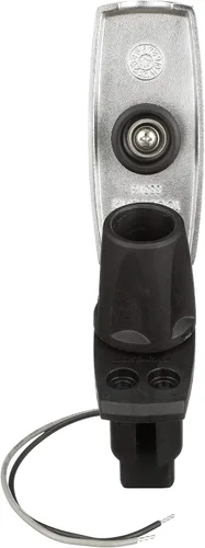 Vista 8 de attwood 910V2SS-7 LightArmor™ 910V Series Rectangle Plug-in Light Base — for All-Around Pole Light, 2-Pin, Black Stainless Cover (Pack of 3)