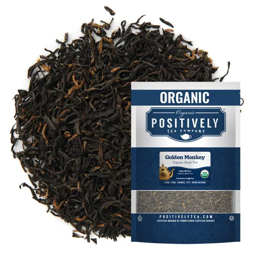 Vista 108 de Bolsas de hojas sueltas para té. Orgánicas por USDA. Positively Tea LLC.