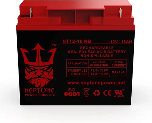 Vista 6 de Batería de repuesto para cortacésped Ultra Tech UT12180 12V 18Ah SLA