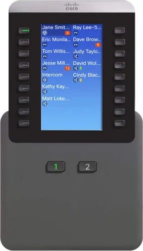 Vista 2 de Cisco 8865 Video KEM, 28 botones (CP-8800-V-KEM=)