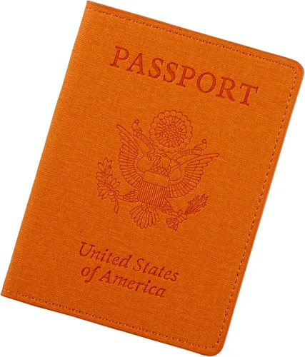 Vista 13 de Funda para pasaporte de vacunación, Azul 2PK