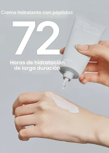 Vista 3 de celimax Crema de Doble Barrera Skin Wearable Crema Hidratante Facial de Larga Duración con Ceramidas, Ácido Hialurónico, Hidratante, Humectante
