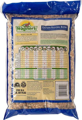 Vista 2 de Wagner's 62011 Eastern Regional Blend - Alimento para aves silvestres, bolsa de 8 libras (paquete de 2)