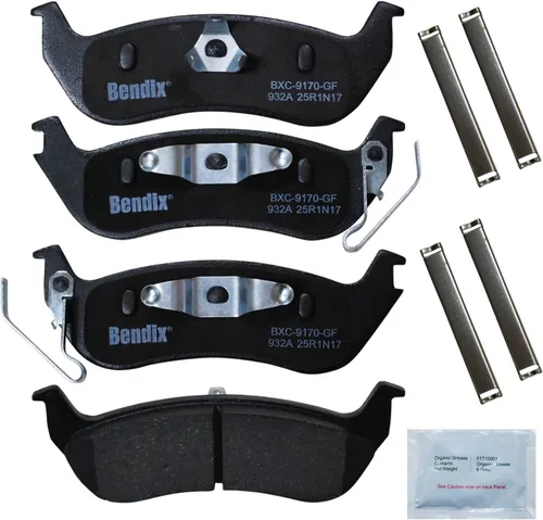 Vista 318 de Bendix Priority1 CFC154 - Juego de pastillas de freno de disco para Avanti II, Century, LeSabre, Regal, Riviera, chasis comercial, DeVille