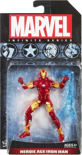 Vista 2 de Marvel Avengers Infinite Series Heroic Age Figura de Iron Man