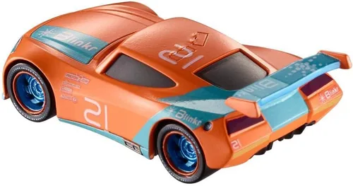 Vista 3 de Disney/Pixar Cars 3 Ryan "en el interior" Laney vehículo.