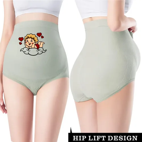 Vista 3 de Ropa interior de maternidad para mujer, ropa interior con soporte para el abdomen, con eslogan divertido, ropa de embarazo, regalos