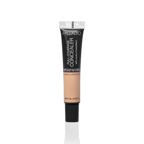 Vista 7 de Palladio Corrector de cobertura completa – Fórmula cremosa para rostro y debajo de los ojos, disfraza ojeras, manchas, líneas finas, unifica el tono