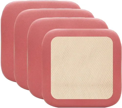 Vista 28 de Cojines de asiento para taburete de cocina, cojines de taburete de mostrador, cojín para silla de cocina antideslizante con parte inferior Gris