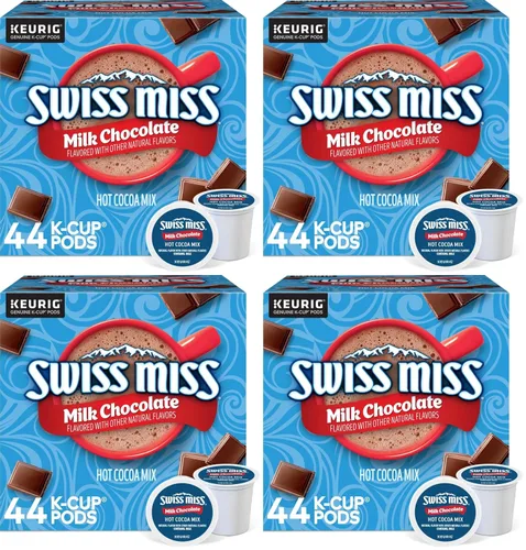 Vista 20 de Swiss Miss Cápsulas K Cup Keurig de Chocolate Caliente con Leche Monodosis, 28