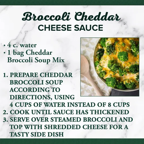 Vista 7 de Bear Creek Mezcla de sopa, brócoli cheddar, 10.6 onzas (paquete de 6)