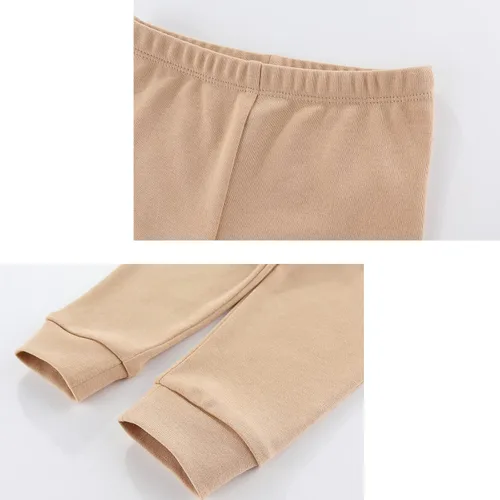 Vista 6 de Conjunto de leggings para bebé recién nacido, conjunto de canastilla para bebé niño y niña