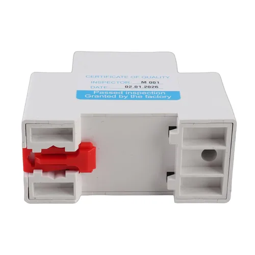 Vista 7 de Medidor de KWh de energía electrónica, 5-80A DDM15SD, monofásico, riel DIN de 1.378 in, retroiluminación LCD, sin botón de reinicio