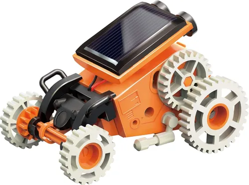 Vista 2 de Thames & Kosmos SolarBots: Kit de Experimentos Solares de Robots STEM 8-en-1 Construye 8 Robots Solares Geniales en Minutos No Requieren