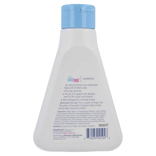 Vista 3 de Sebamed Champú para niños, 8.5 oz
