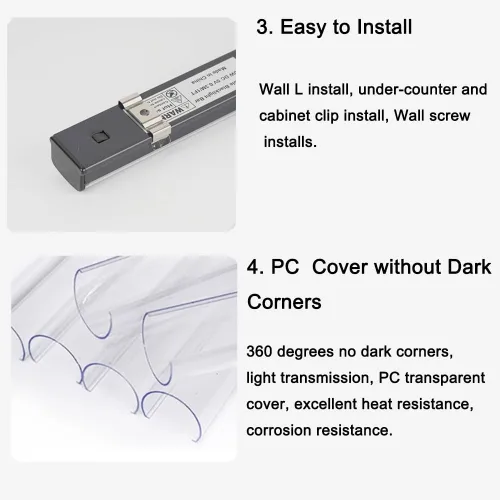 Vista 12 de Barra de luz negra, alimentada por USB de 1 pie, para decoración de Lámpara negra UV para tapiz fluorescente, pintura corporal, Halloween, Navidad
