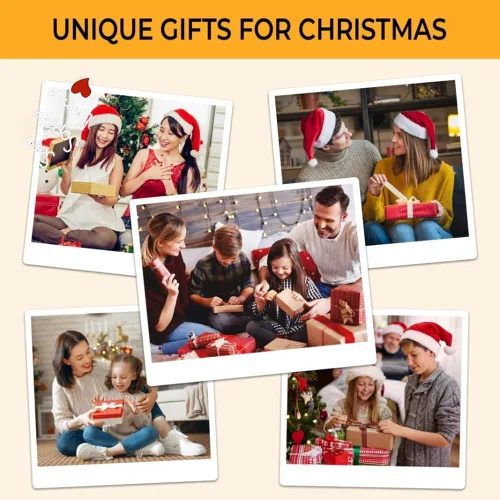 Vista 6 de Adorno de disco de vinilo personalizado para Navidad 2025, regalo para amantes de la música retro, recuerdo acrílico personalizado, decoración