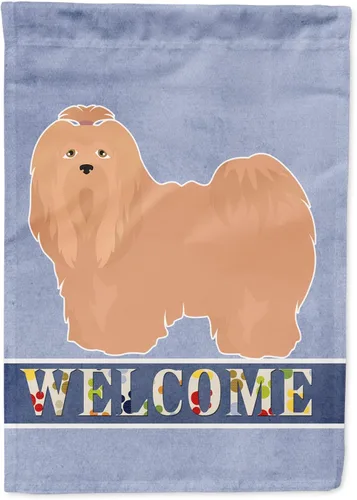 Vista 32 de Caroline's Treasures CK3645GF Bandera de bienvenida de bulldog inglés para jardín, bandera decorativa para patio exterior, obras de arte de patio