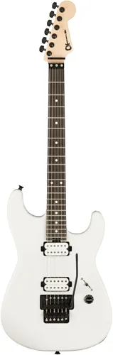 Vista 2 de Charvel Jim Root Signature Pro-Mod San Dimas Style 1 HH FR E - Blanco satinado