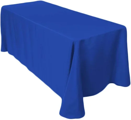 Vista 16 de ADD&SHIP Mantel rectangular (90 x 120 pulgadas) de largo, poliéster, reutilizable, para fiestas, eventos, banquetes, Acción de Gracias, Navidad