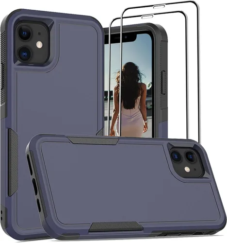 Vista 51 de Jeylly Funda para iPhone SE/Funda para iPhone 5S, Exterior de Plástico Duro que Absorbe Golpes + Interior de Silicona de Goma Defensor contra