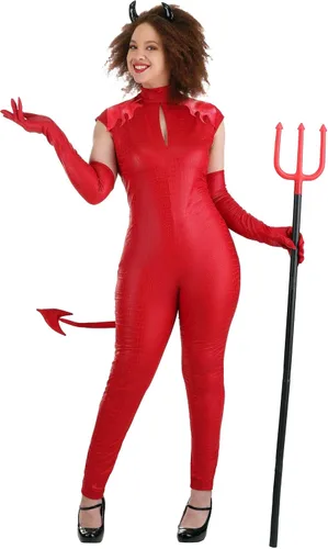 Vista 4 de Devious Devil - Mono de diablo para mujer