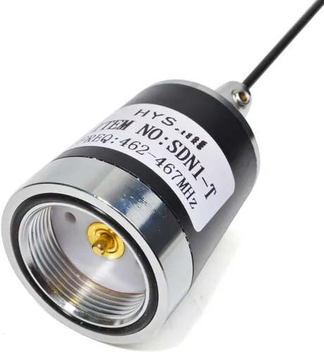 Vista 4 de HYS Pretuned GMRS UHF Antena de radio amateur con montaje NMO NMO Bracket L Shape Fender Trunk/Hole Mount Kit, W/ Low Profile RG-58 13ft Cable