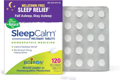 Vista 11 de Boiron SleepCalm - Ayuda para dormir para un sueño nocturno profundo, relajante y reparador, sin melatonina y sin formación de hábitos, 60