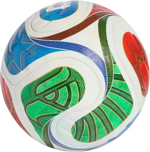 Vista 2 de adidas Pelota de competición de la Copa Mundial 2026 - Inspirada en el diseño de ondas La Ola, superficie sin costuras para precisión y estabilidad