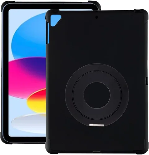 Vista 8 de Funda y soporte de tableta para iPad Air 2 Wi-Fi - transparente+negro Funda transparente + soporte negro