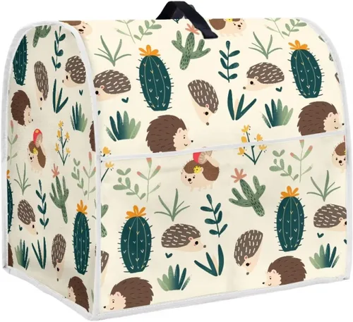 Vista 15 de Talayituse Beach Turtle Starfish Print Stand Mixer Cover for 4.5-5 Quarts Kitchen Aid, Washable Mixer Dust Cover with Handle and Pocket Kitchen