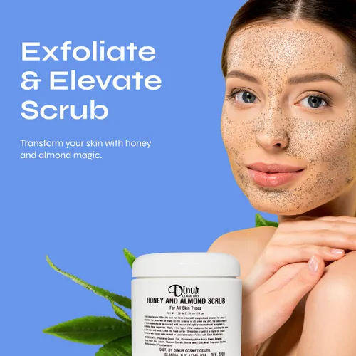 Vista 4 de EXFOLIADOR DE MIEL Y ALMENDRAS PARA TODO TIPO DE PIEL 21.76 OZ.
