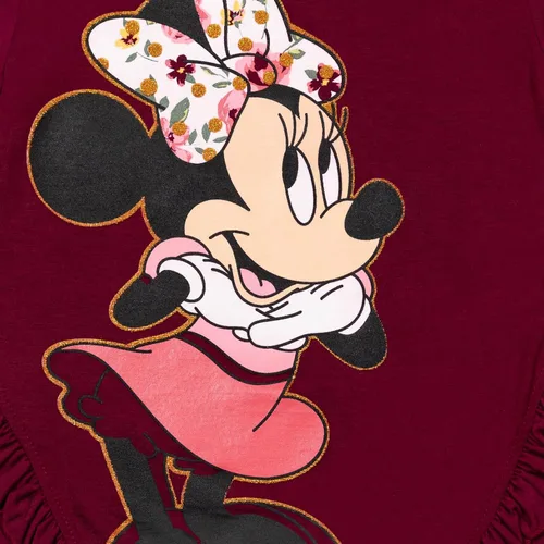 Vista 4 de Disney Conjunto de camiseta y leggings de moda con gráficos de Minnie Mouse