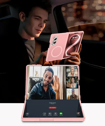 Vista 8 de [NO.1 Magnetic Case for Samsung Galaxy Z Fold 8 with MagSafe