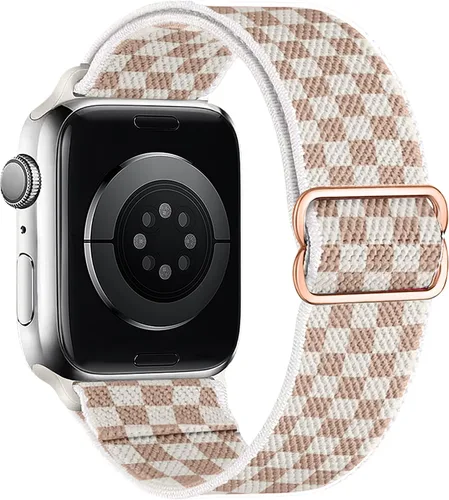Vista 48 de Correas elásticas de nailon compatibles con Apple Watch de 1.496 pulgadas, 1.575 pulgadas, 1.614 pulgadas, 1.654 pulgadas, 1.732 pulgadas, 1.732