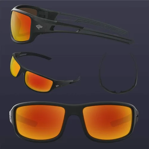 Vista 6 de TOREGE Gafas de sol polarizadas deportivas para hombres y mujeres montura EMS-TR90 para ciclismo correr conducir pescar senderismo TR31