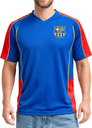 Vista 18 de Icon Sports Officially Licensed FC Barcelona Game Day Shirt - Unisex Adult Barcelona Delantero
