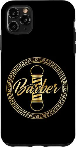 Vista 13 de Funda de regalo de graduación para iPhone 16 con logotipo de barbería barbería