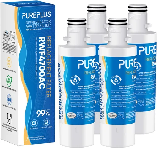 Vista 13 de PUREPLUS ADQ747935 Certificado NSF 53&42 Repuesto para LT1000P LT1000 Kenmore Elite 9980 LT1000PC, MDJ64844601 ADQ74793501, LMXS28626S, LFXS26973S