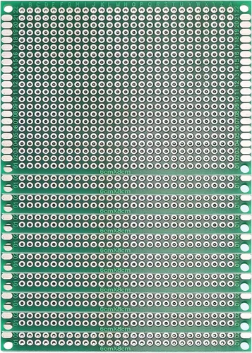 Vista 9 de Eagles 10 piezas de placa PCB de doble cara de 2.0 x 2.8 in, prototipo estañado DIY universal FR4 circuito impreso PCB placa protoboard PCB kit PCB