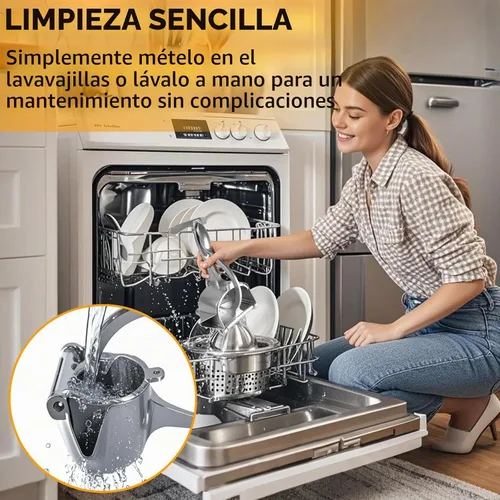 Vista 5 de Exprimidor de mano de aluminio, exprimidor de limón, exprimidor de cítricos, herramienta de extracción manual resistente para presionar granadas