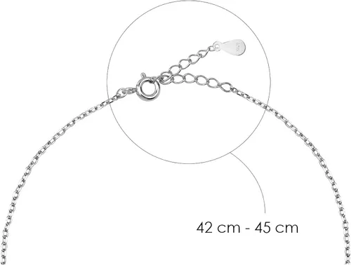 Vista 3 de Sofia Milani - Collar Mujer Plata 925 - Colgante Ángel - 50136, Plata esterlina, no aplica