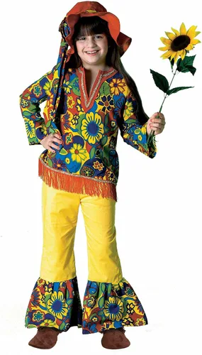 Vista 3 de Mocasines de hippie o indio para niños, Marrón