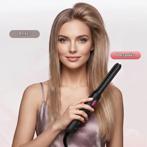 Vista 6 de Lanvier Moldeador de flujo de aire, rizador fresco para cabello corto Pixie Negro